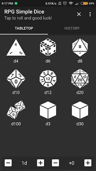 RPG Simple Dice (РПГ Простые Кости)  [МОД Много монет] Screenshot 1