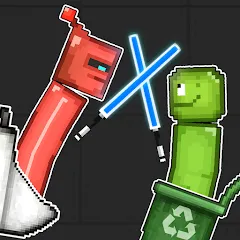 Скачать взломанную Battle Sandbox (Батл Плейграунд)  [МОД Unlimited Money] - последняя версия apk на Андроид