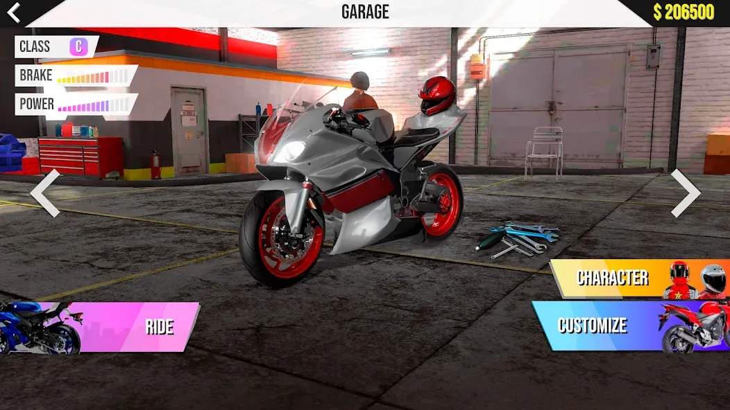 Motorcycle Real Simulator (Мотоцикл Реальный Симулятор)  [МОД Mega Pack] Screenshot 1