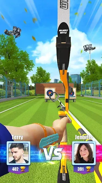 Archery Battle 3D (Арчери Баттл 3D)  [МОД Все открыто] Screenshot 1