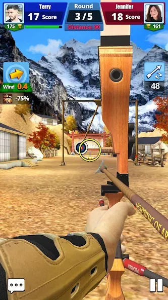 Archery Battle 3D (Арчери Баттл 3D)  [МОД Все открыто] Screenshot 2