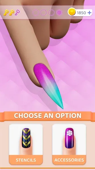 Nail Salon - Nails Spa Games (Нейл Салон)  [МОД Бесконечные монеты] Screenshot 5