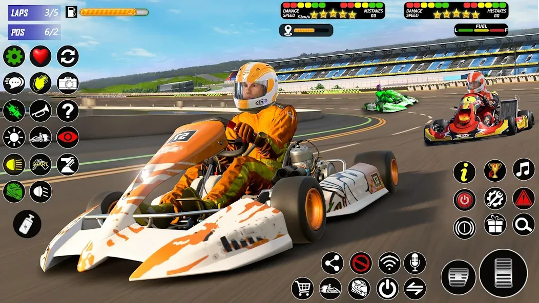 Buggy Race: Kart Racing Games  [МОД Все открыто] Screenshot 1