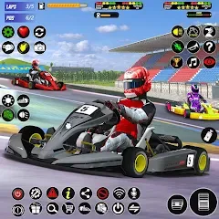 Взлом Buggy Race: Kart Racing Games  [МОД Все открыто] - стабильная версия apk на Андроид