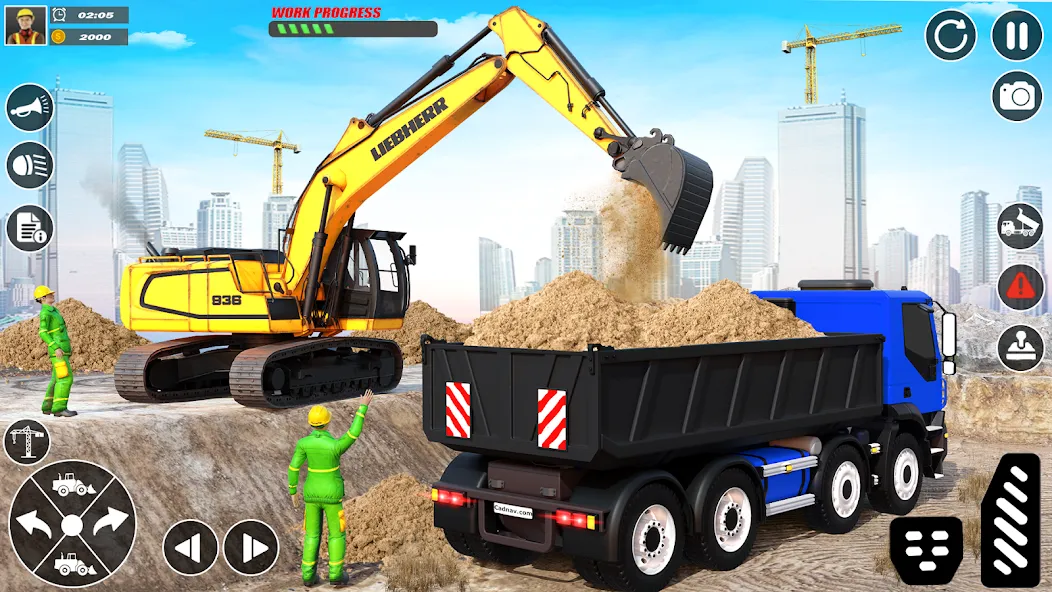 City Builder Construction Sim (Сити Билдер Констракшн Сим)  [МОД Unlimited Money] Screenshot 1