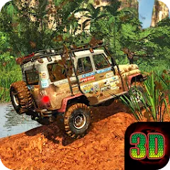 Взломанная Offroad Jeep Driving Simulator  [МОД Много монет] - полная версия apk на Андроид