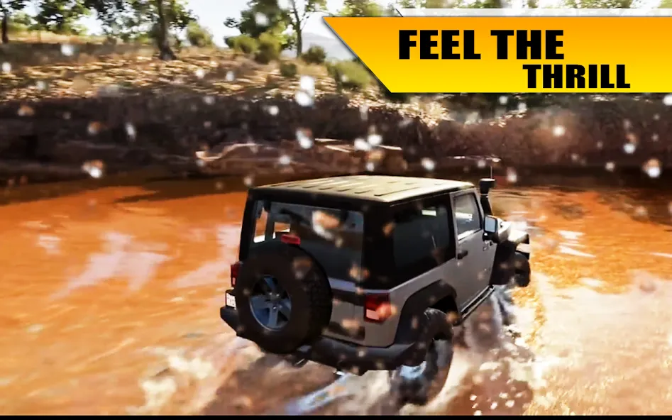 Off Road Jeep Drive Simulator  [МОД Бесконечные деньги] Screenshot 2