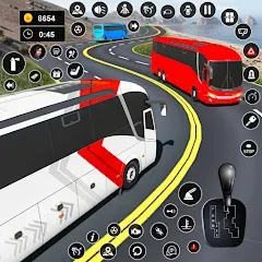 Скачать взлом Coach Bus Simulator: Bus Games (Коуч Бас Симулятор)  [МОД Menu] - полная версия apk на Андроид