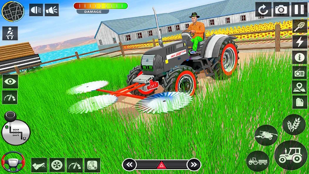 Big Tractor Farming Simulator (Биг Трактор Фарминг Симулятор)  [МОД Mega Pack] Screenshot 4