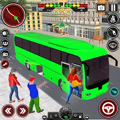 Взлом City Bus Simulator 3D Bus Game (Симулятор городского автобуса 3D  игра   )  [МОД Меню] - последняя версия apk на Андроид