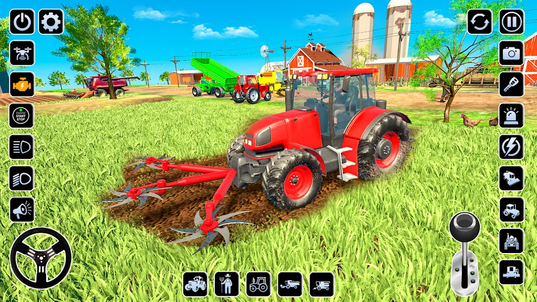 Farming Games & Tractor Games  [МОД Menu] Screenshot 1