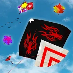 Взломанная Kite Game: Kite Flying Game 3D  [МОД Много монет] - полная версия apk на Андроид