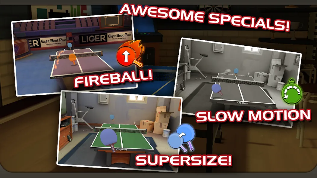 Ping Pong Masters (Пингпонг мастера)  [МОД Menu] Screenshot 4