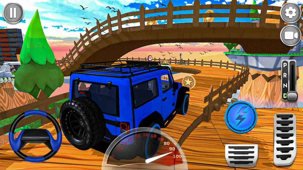 Mountain Climb 4x4 Car Games (Маунтин Клайм 4х4 игры на машинах)  [МОД Все открыто] Screenshot 5