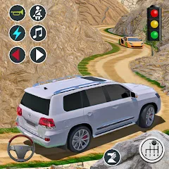 Взломанная Mountain Climb 4x4 Car Games (Маунтин Клайм 4х4 игры на машинах)  [МОД Все открыто] - полная версия apk на Андроид