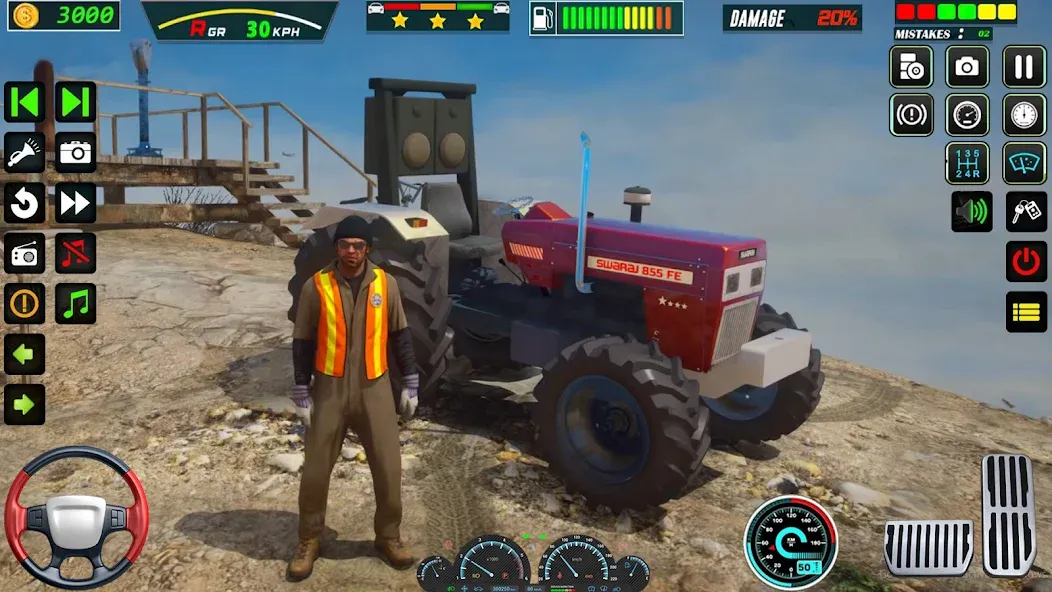 US Tractor Farming Games 3d  [МОД Много монет] Screenshot 3