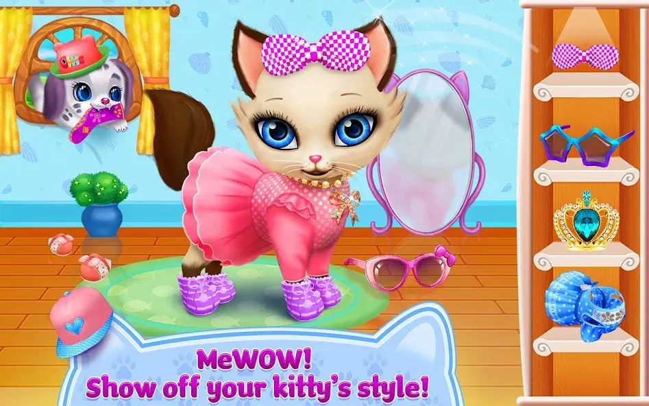 Kitty Love - My Fluffy Pet  [МОД Mega Pack] Screenshot 1