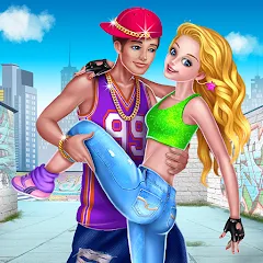 Взломанная Hip Hop Battle - Girls vs Boys  [МОД Меню] - стабильная версия apk на Андроид