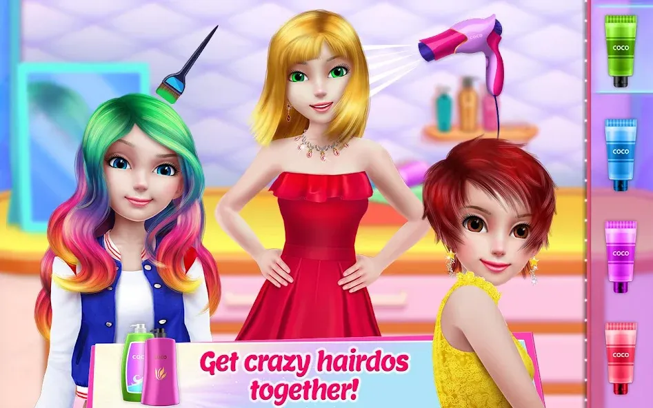 Girl Squad - BFF in Style  [МОД Menu] Screenshot 2