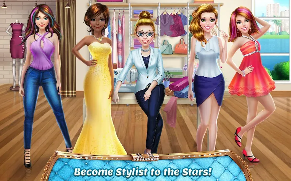 Stylist Girl: Make Me Fabulous  [МОД Бесконечные деньги] Screenshot 5