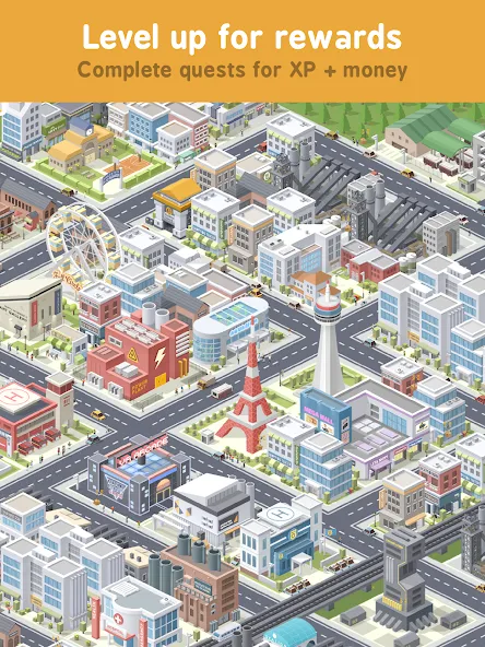 Pocket City Free (Покет Сити)  [МОД Mega Pack] Screenshot 4