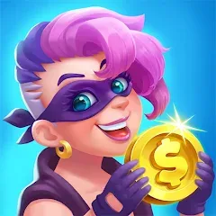 Скачать взлом Coin Gangster - Spin Master (Коин Гангстер)  [МОД Много монет] - последняя версия apk на Андроид