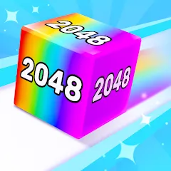 Скачать взломанную Chain Cube 2048: 3D merge game (Чейн Куб)  [МОД Mega Pack] - стабильная версия apk на Андроид