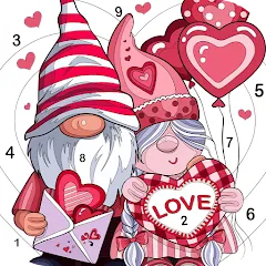 Скачать взлом Love, Heart Coloring Book  [МОД Меню] - полная версия apk на Андроид
