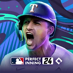 Скачать взломанную MLB Perfect Inning 24 (МЛБ Совершенная Подача 23)  [МОД Бесконечные деньги] - последняя версия apk на Андроид