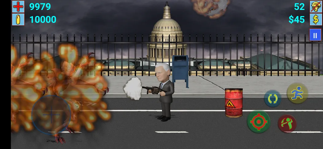 Aliens vs President (Элиены против Президента)  [МОД Unlocked] Screenshot 3