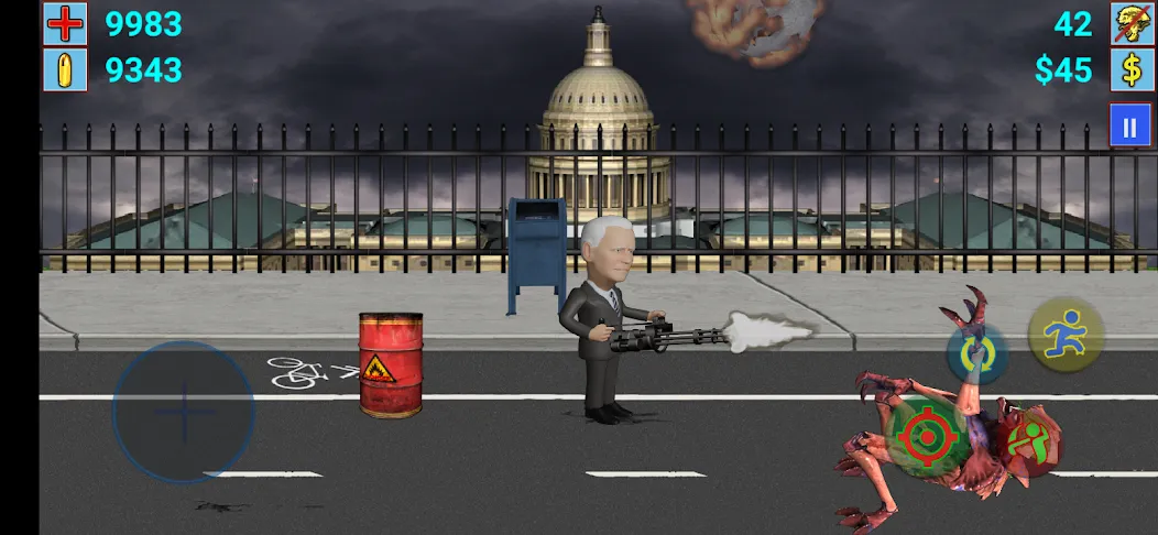 Aliens vs President (Элиены против Президента)  [МОД Unlocked] Screenshot 4