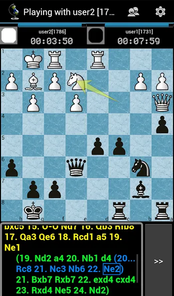 Chess ChessOK Playing Zone PGN  [МОД Много денег] Screenshot 1