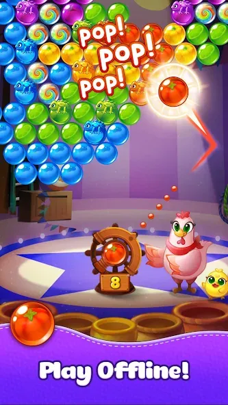 Bubble CoCo : Bubble Shooter (Бабл Коко)  [МОД Menu] Screenshot 5