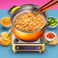 Скачать взломанную Cooking Taste Restaurant Games  [МОД Бесконечные монеты] - полная версия apk на Андроид