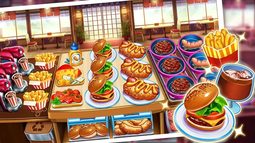 Food Game Crazy Super Chef  [МОД Бесконечные деньги] Screenshot 4