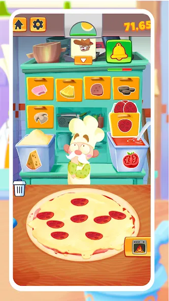 Pizza Maker - Cooking Games (Пицца Мейкер)  [МОД Много денег] Screenshot 2