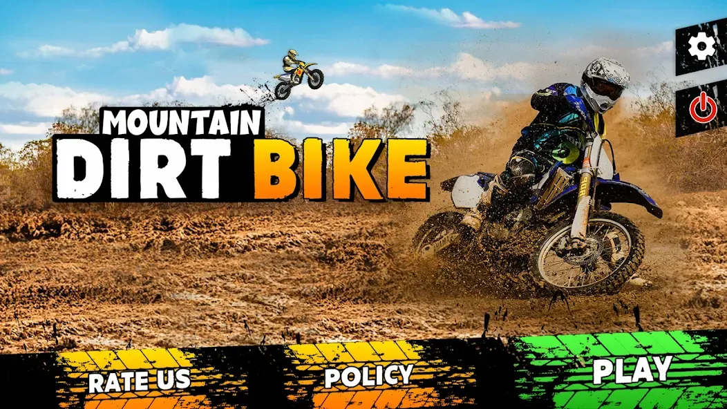 Mountain Dirt Bike Champions  [МОД Много монет] Screenshot 4