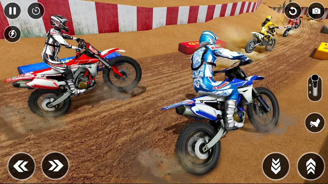 Mountain Dirt Bike Champions  [МОД Много монет] Screenshot 5