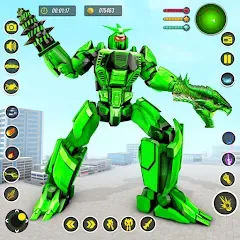 Взломанная Dino Robot - Car Robot Games (Дино Робот)  [МОД Меню] - стабильная версия apk на Андроид
