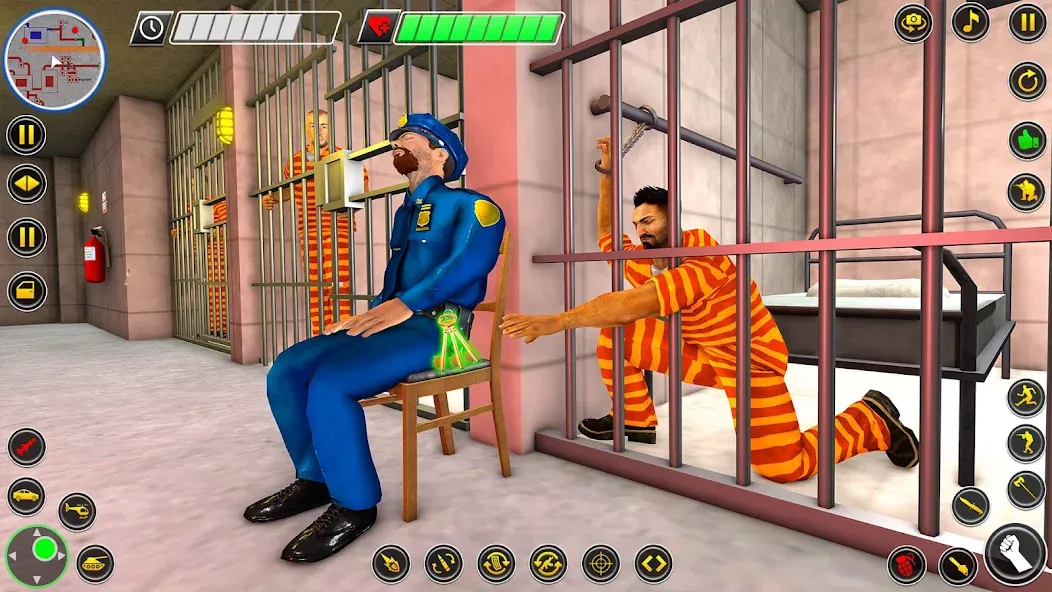 Grand Jail Prison: Escape Game (Гранд Джейл Призон)  [МОД Много денег] Screenshot 1