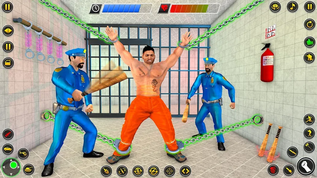 Grand Jail Prison: Escape Game (Гранд Джейл Призон)  [МОД Много денег] Screenshot 3