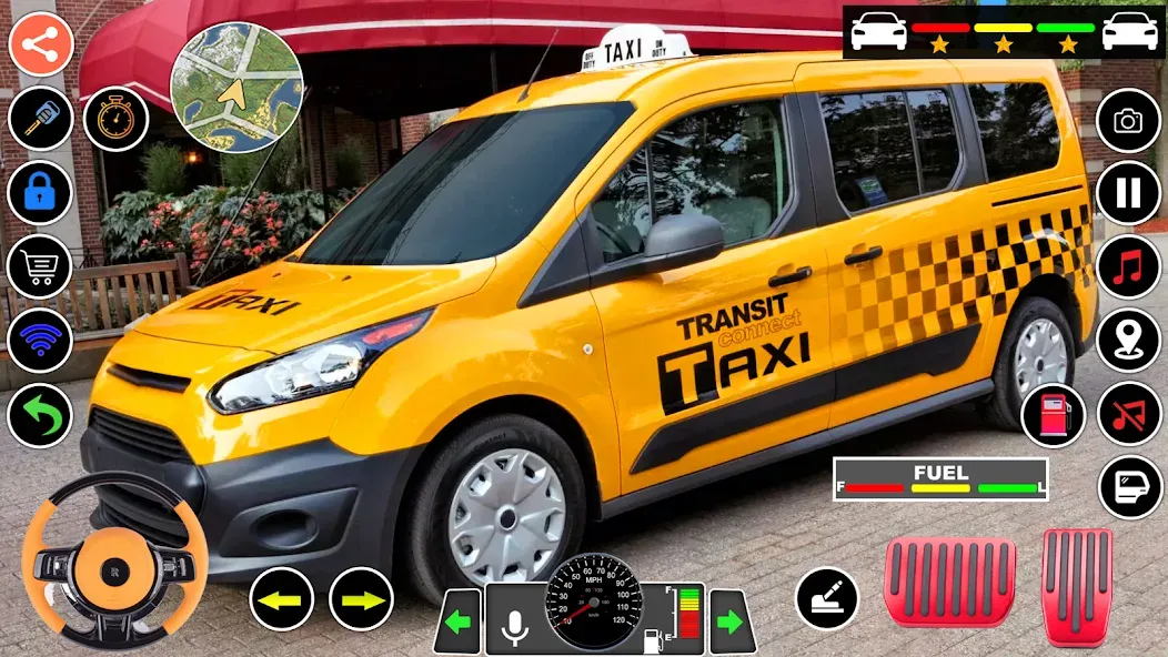 US Taxi Game 2023-Taxi Driver  [МОД Unlimited Money] Screenshot 2