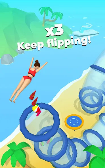 Flip Jump Stack!  [МОД Много денег] Screenshot 1