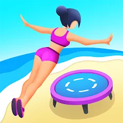 Взлом Flip Jump Stack!  [МОД Много денег] - полная версия apk на Андроид