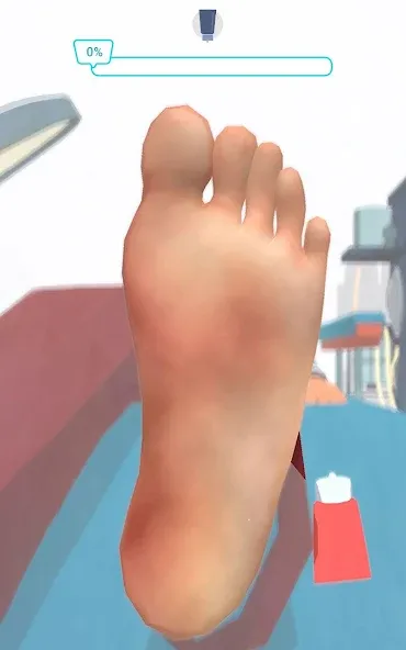 Foot Clinic - ASMR Feet Care (Фут Клиник)  [МОД Много монет] Screenshot 4