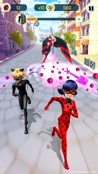 Miraculous Ladybug & Cat Noir  [МОД Unlimited Money] Screenshot 5