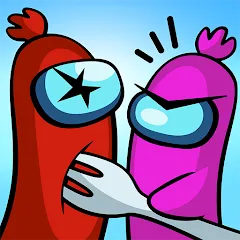 Взлом Sausage Wars.io  [МОД Mega Pack] - последняя версия apk на Андроид