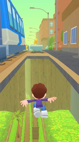 Subway Craft: Fun Runner (Фан Раннер)  [МОД Unlimited Money] Screenshot 1