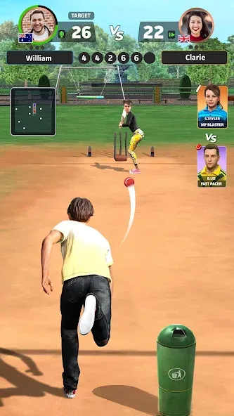 Cricket Gangsta™ Cricket Games (Крикет Гангста 11 Лига)  [МОД Все открыто] Screenshot 2