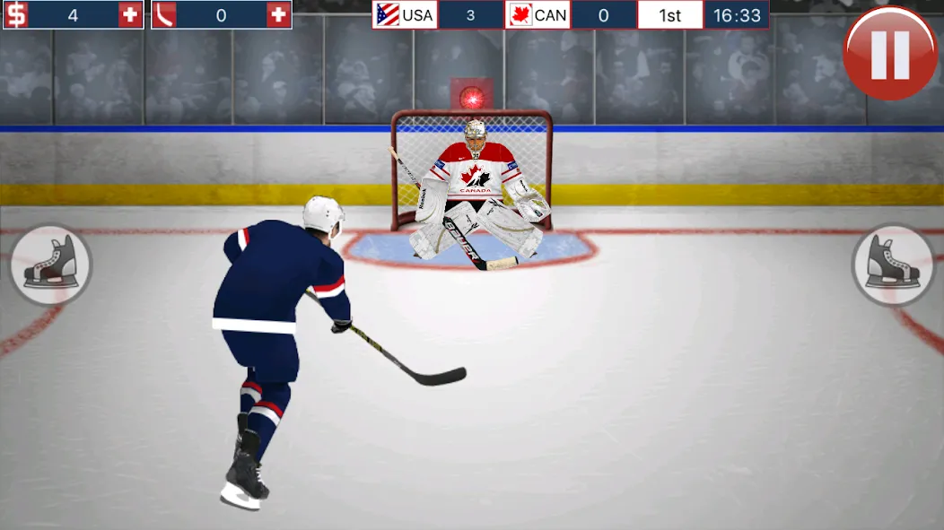 Hockey MVP (Хоккей МВП)  [МОД Много денег] Screenshot 1